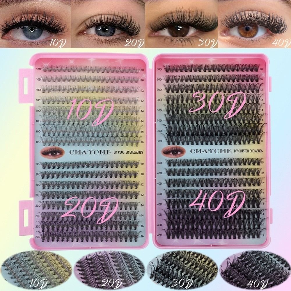 Eyelash Extension Look - Накладные ресницы Bond and Seal для