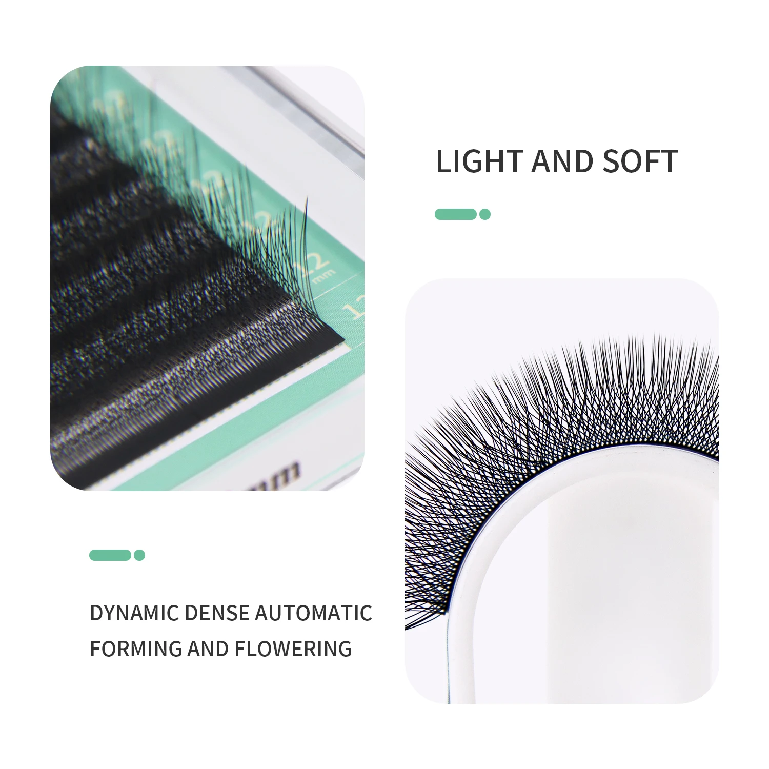Ресницы для наращивания GLAMLA – обзор и цена Eyelash Extension For Asian Eyes