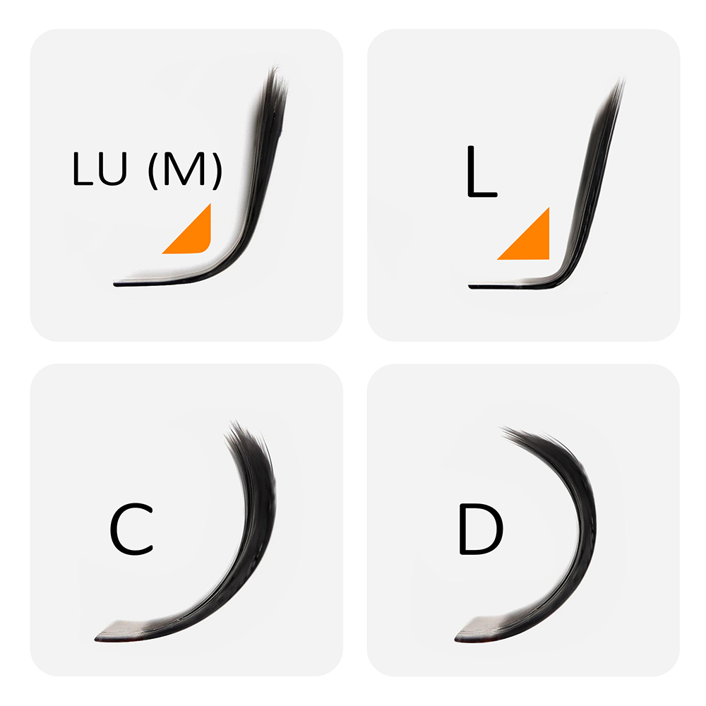 MASSCAKU L LU M Curl YY/W Форм – обзор и цена Eyelash Extension Human Hair