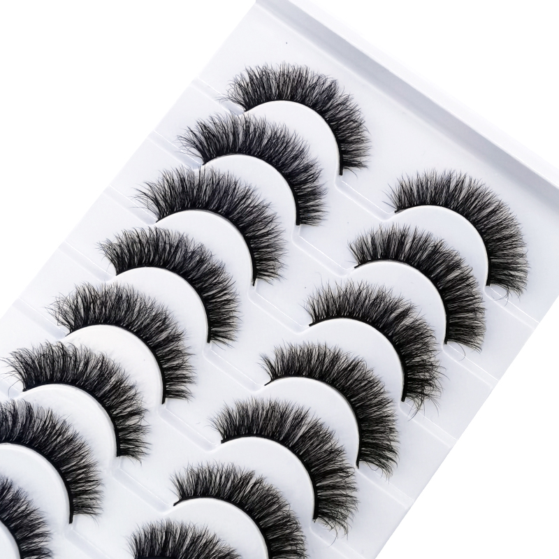 HBZGTLA 10 парis кошачьи ресни – обзор и цена Eyelash Extension Human Hair