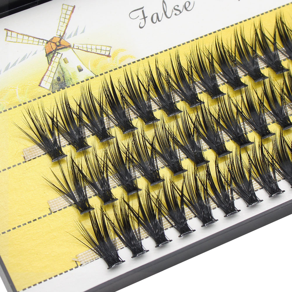 Новые 40D кластерные 60 пучков – обзор и цена Eyelash Extension Russian