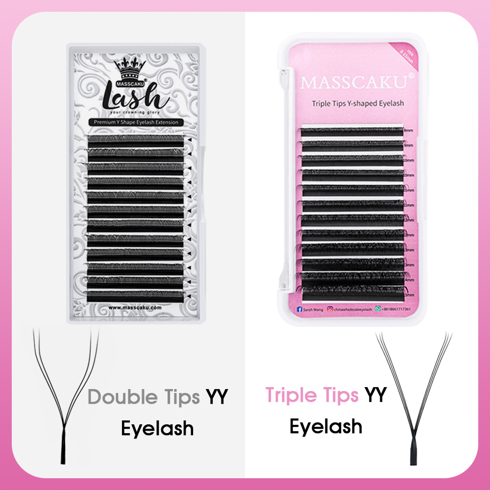 MASSCAKU Лидер продаж натураль – обзор и цена Eyelash Extension Russian