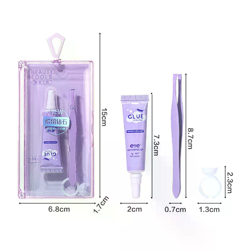 Клей для ресниц с пинцетом, во – обзор и цена Eyelash Extension Eye Irritation